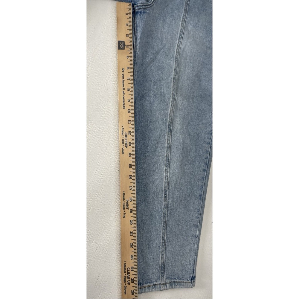a new day barrel jeans blue denim cropped Women's Size 6 28R Soft Stretch FP - Picture 8 of 16